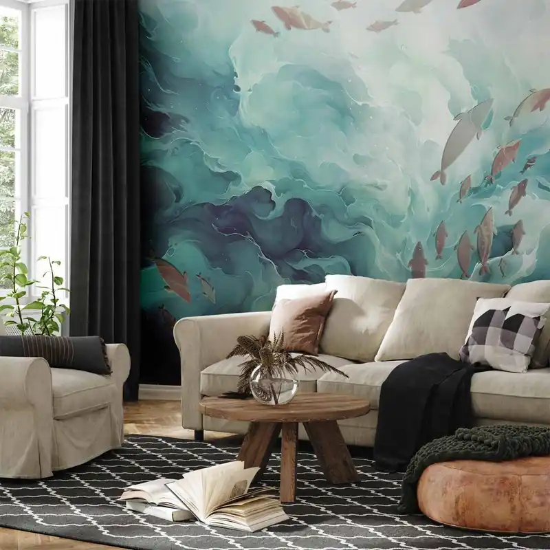 Fototapeta - Ryby w oceanie Bestseller