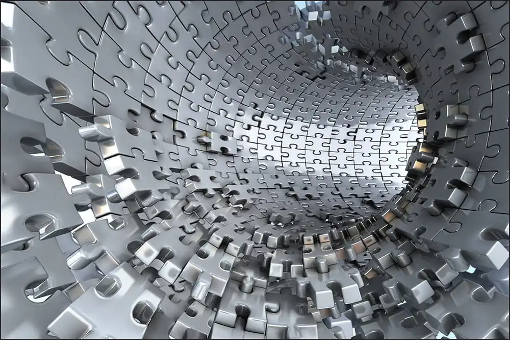 Fototapeta 3D Tunel - Puzzle Szybka dostawa
