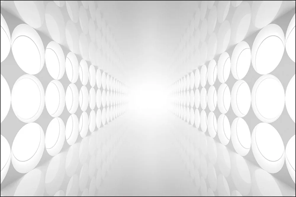Kup teraz Fototapeta 3D Tunel - Szara