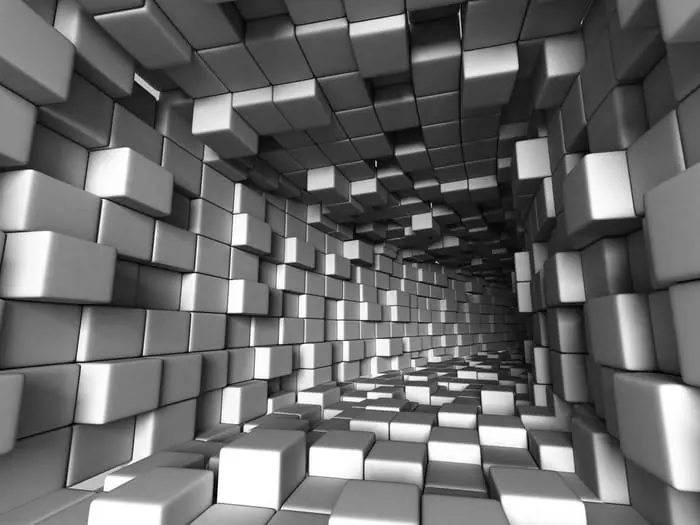 Fototapeta Abstract Architecture Tunnel With Light Background Ograniczona ilość