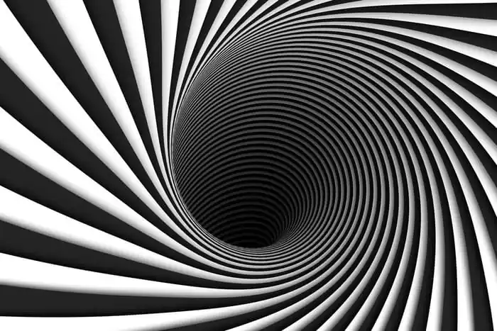 Hit sprzedaży Fototapeta Abstract Background Lines Black Hole 3D