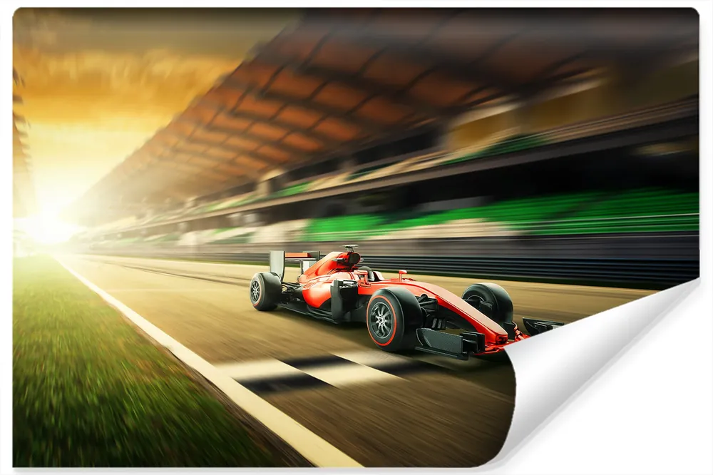 Nowy Fototapeta Bolid F1 Na Lini Finiszu