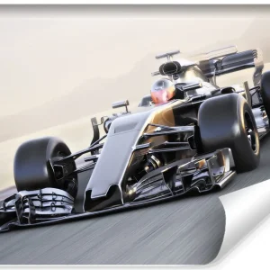 Darmowy zwrot Fototapeta Bolid F1 W Ruchu