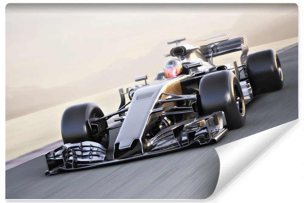 Darmowy zwrot Fototapeta Bolid F1 W Ruchu
