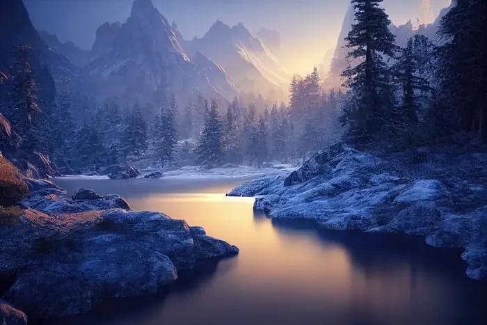 Tylko dziś Fototapeta Breathtaking Nature Mountain Landscape, 3D