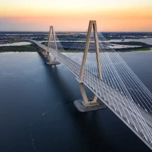 Bezpieczne zakupy Fototapeta Charleston Bridge