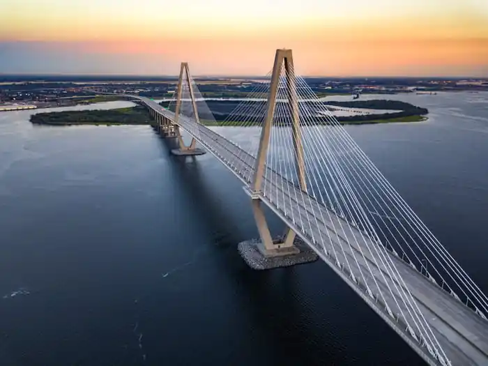 Bezpieczne zakupy Fototapeta Charleston Bridge