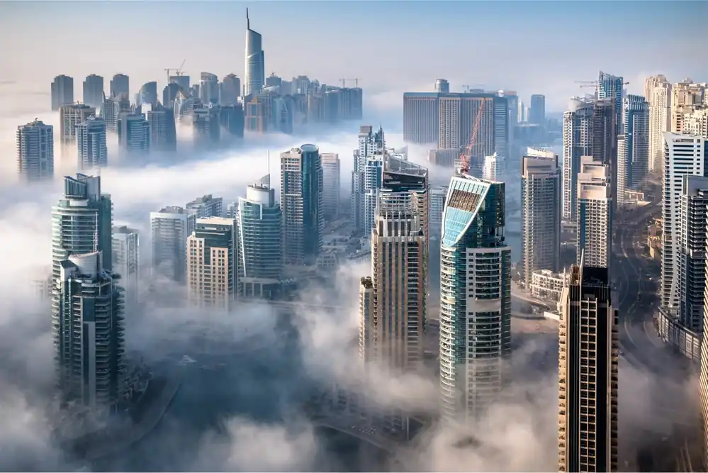Fototapeta Dubaj W Chmurach Szybka wysyłka
