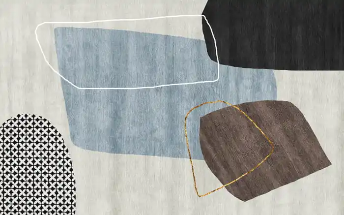 Fototapeta Gold Geometric Background Art. Modern Grey Pattern, Zamów teraz