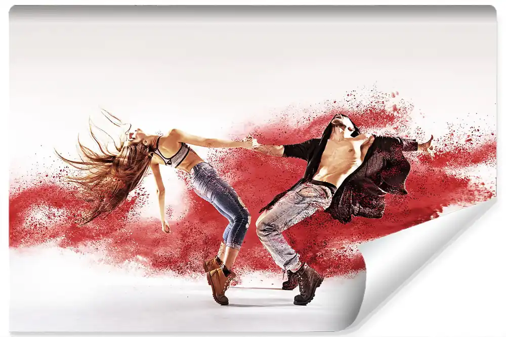Fototapeta Hip-Hopowa Para Taneczna Promocja