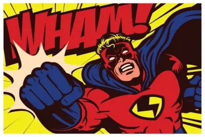 Oferta Fototapeta Komiksowy Superbohater