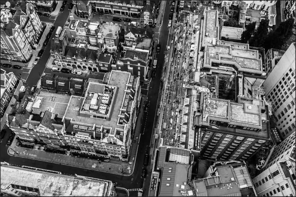 Fototapeta Londyn Czarno-Biała Bezpieczna płatność