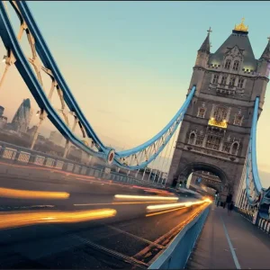 Darmowy zwrot Fototapeta Londyn Tower Bridge