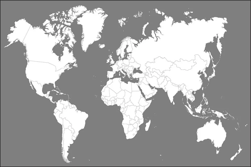 Fototapeta Mapa Świata Super okazja