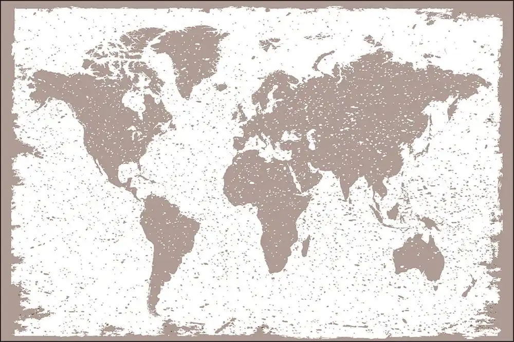Popularny Fototapeta Mapa Świata