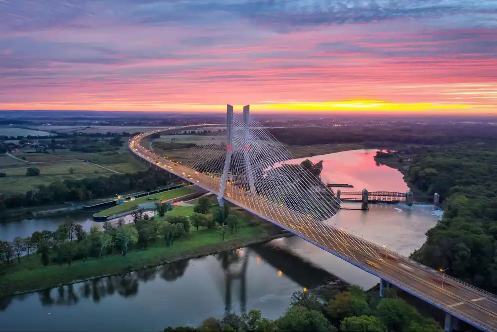 Oferta Fototapeta Most Rędziński We Wrocławiu