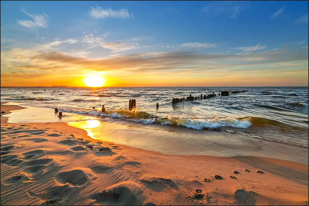Fototapeta Plaża Zachód Słońca Wybór klientów