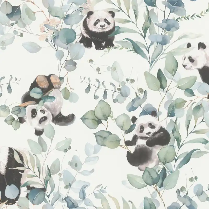 Tapeta ścienna dziecięca panda Kids World 301144 RASCH Oferta