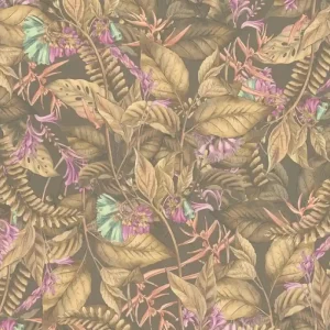 Bezpieczne zakupy Tapeta ścienna w liście paprocie kwiaty 39425-3 Drawn into Nature AS Creation