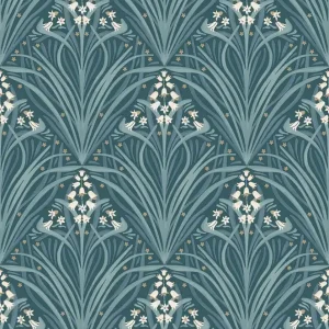 Zamów teraz Tapeta ścienna art deco kwiaty Elegance M66114 Ugepa