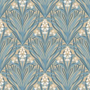 Wyprzedaż Tapeta ścienna art deco kwiaty Elegance M66104 Ugepa
