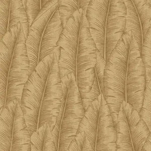 Tapeta ścienna Cumaru liście bananowca CU3205 Grandeco Boutique Wysoka jakość