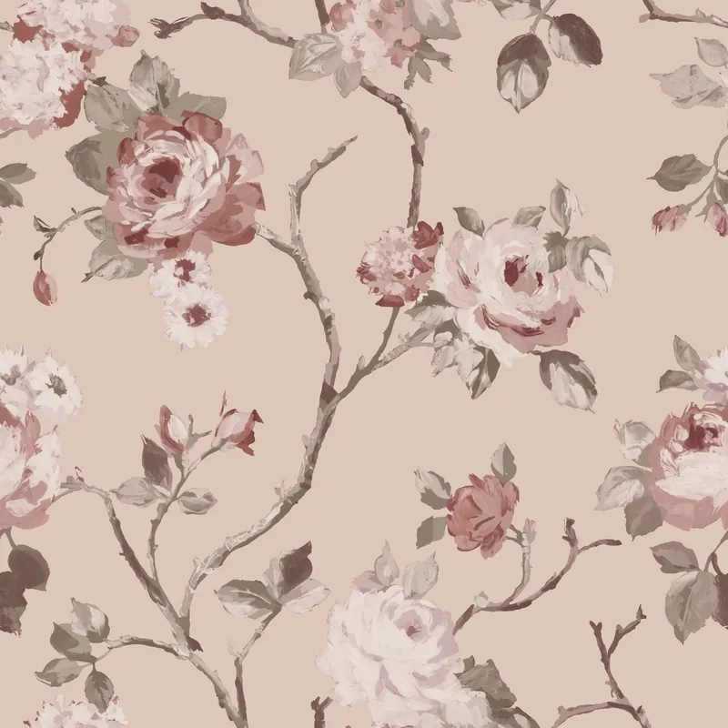 Tapeta ścienna róże Vintage Flowers 139476 Esta Home Ekspresowa dostawa