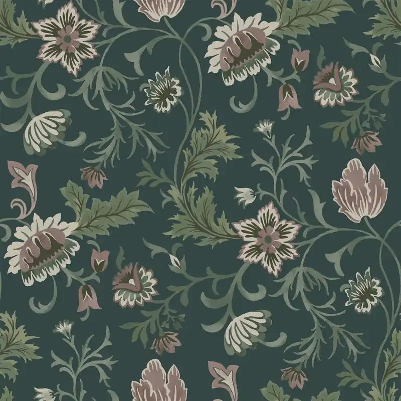 Tapeta ścienna kwiaty Vintage Flowers 139415 Esta Home Wyprzedaż