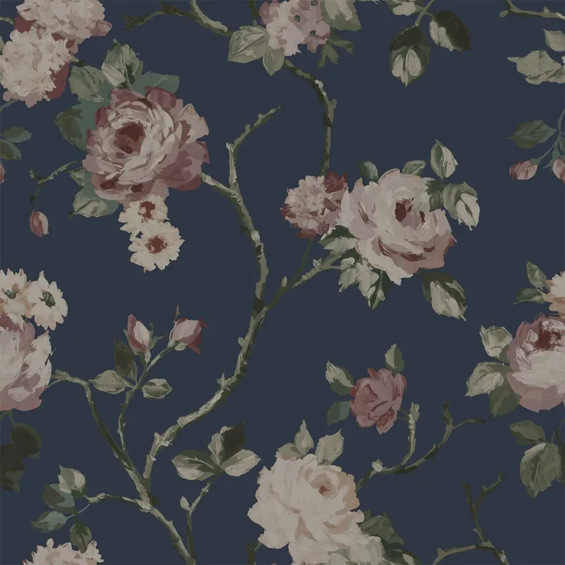 Premium Tapeta ścienna róże Vintage Flowers 139409 Esta Home
