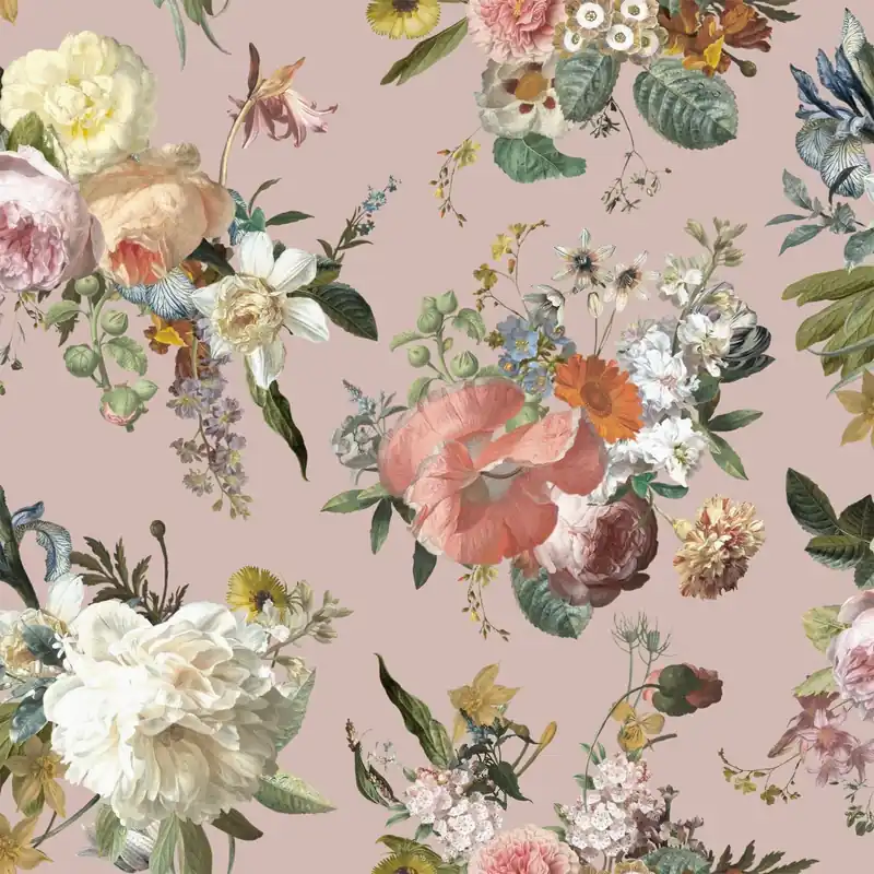 Tapeta ścienna kwiaty Vintage Flowers 139367 Esta Home Darmowa dostawa