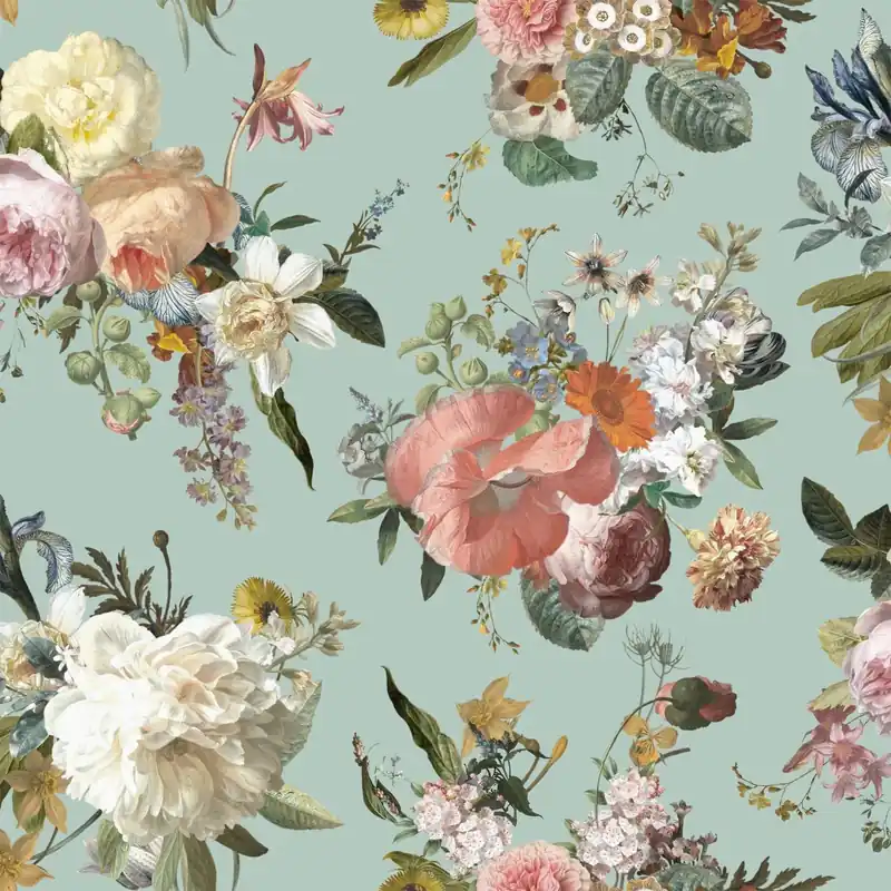 Premium Tapeta ścienna kwiaty Vintage Flowers 139366 Esta Home