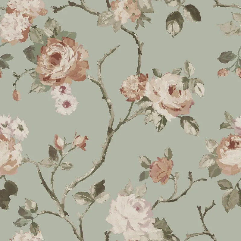 Super okazja Tapeta ścienna kwiaty róże Vintage Flowers 139291 Esta Home