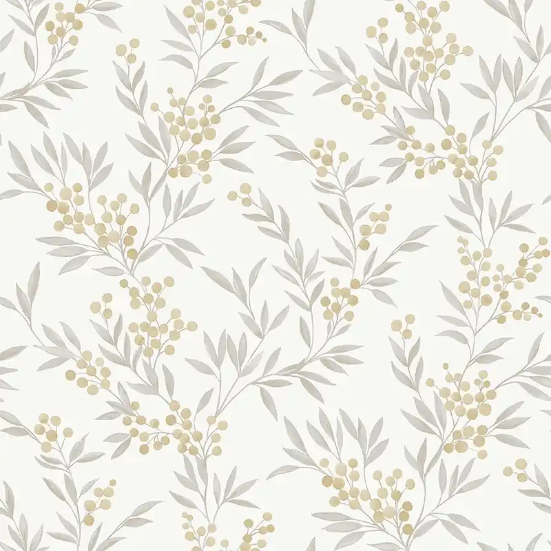 Tapeta ścienna jagody liście Woodland 4713 Boråstapeter Kup online
