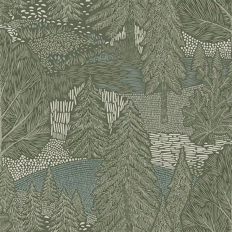 Popularny Tapeta ścienna las Woodland 4702 Boråstapeter