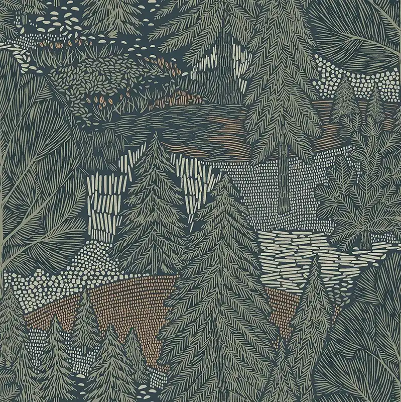 Ostatnie sztuki Tapeta ścienna las Woodland 4701 Boråstapeter