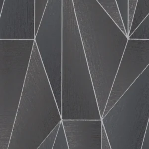 Tapeta ścienna geometryczna czarna trójkąty 10294-15 Erismann Rabat