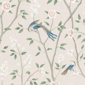 Hit sprzedaży Tapeta ścienna gałązki ptaki Dreamy Escape 4270 Boråstapeter