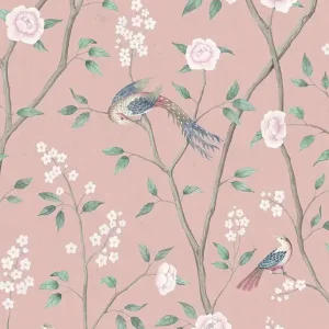 Wysoka jakość Tapeta ścienna gałązki ptaki Dreamy Escape 1901 Boråstapeter