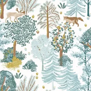 Rabat Tapeta ścienna zwierzęta leśne La Foret 102937012 Caselio