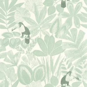 Tapeta ścienna liście tukany Green & Co 103920614 Caselio Niska cena
