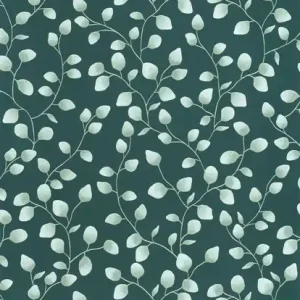 Darmowy zwrot Tapeta ścienna drobne liście Green & Co 103867218 Caselio