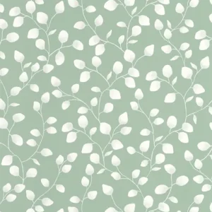 Niska cena Tapeta ścienna drobne liście Green & Co 103867129 Caselio