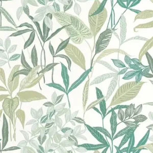 Zniżka Tapeta ścienna liście Green & Co 103850788 Caselio