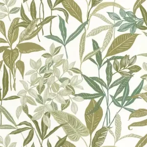 Sprawdź teraz Tapeta ścienna liście Green & Co 103850223 Caselio