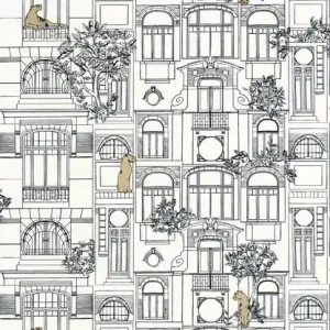 Nie przegap Tapeta ścienna architektura art deco Golden Age 103780973 Caselio