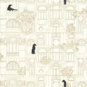 Tapeta ścienna architektura art deco Golden Age 103780264 Caselio Tylko dziś