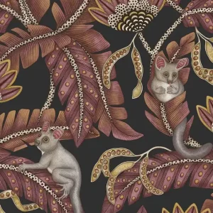Tapeta ścienna lemury Jabula 119/7033 Bush Baby Cole & Son Okazja