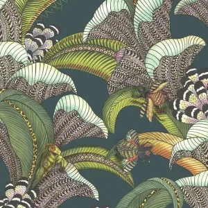 Tapeta ścienna rośliny owady Jabula 119/1007 Hoopoe Leaves Cole & Son Premium