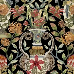 Tapeta ścienna tropikalna gekony kolibry Jabula 119/10044 Protea Garden Cole & Son Wyprzedaż