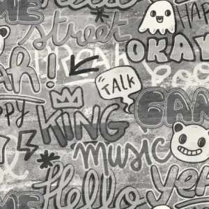 Ekspresowa dostawa Tapeta ścienna młodzieżowa graffiti Young and Free 103309009 Caselio